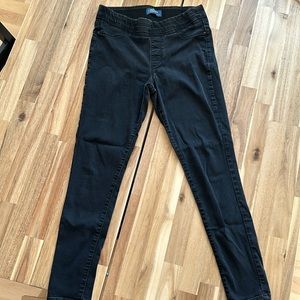 Black Old Navy Jean Leggings - size 10